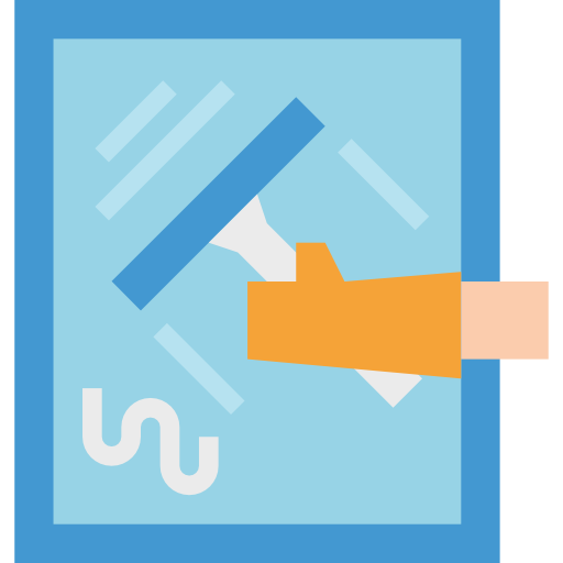 Icono nettoyage de vitre sans traces