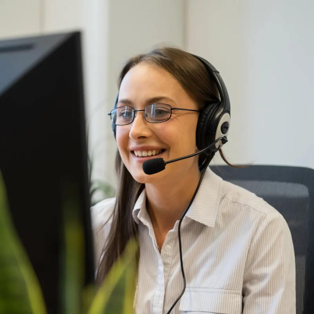 Assistante support client disponible pour robot limpiacristales