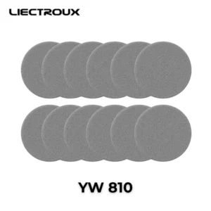 Pack de bayetas de microfibra rondes pour robot limpiacristales Liectroux YW810