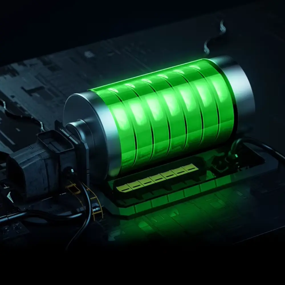 Batterie lithium interne d’un robot limpiacristales