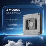 Tres modos de limpieza del robot limpiacristales