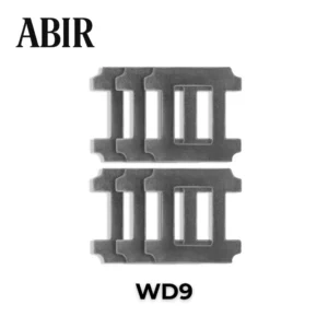 lot de 6 bayetas de microfibra pour robot lave vitre abir wd9