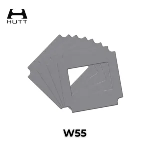 lot de 4 lingettes de rechange pour robot lave vitre hutt w55