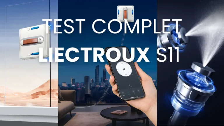 Prueba y opinión completa del robot limpiacristales Liectroux S11