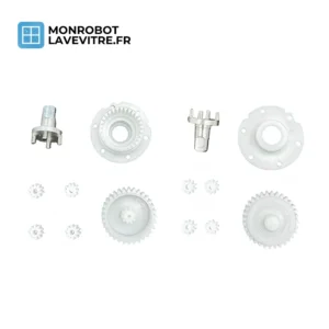 Kit de rueda dentada y engranajes para robot limpiacristales