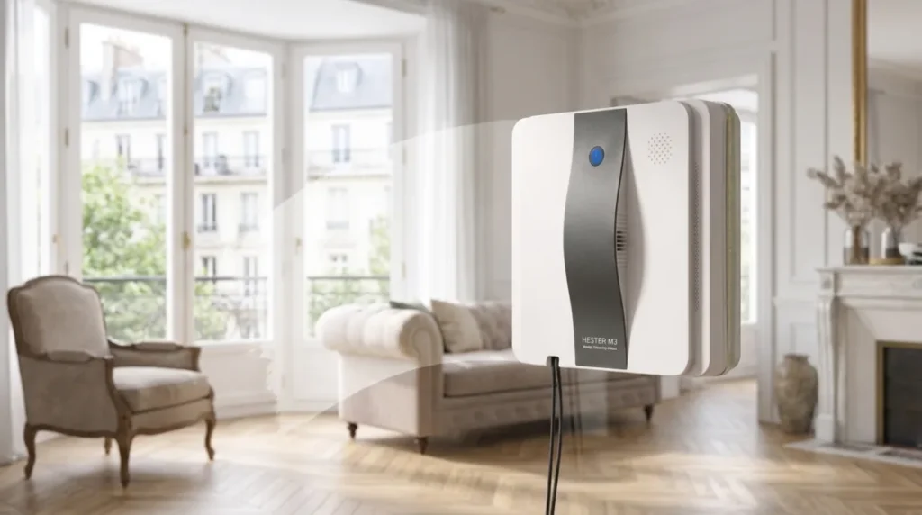 HESTER M3 opiniones: análisis del robot limpiacristales con EdgeSense