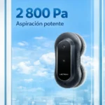 Robot limpiacristales Liectroux YW810, aspiración de 2800 Pa