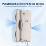 Liectroux G8: pulverización doble cara de alta presión, el cristal se humedece en el momento justo