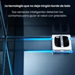 Sensores del ABIR WD10 detectando los contornos del cristal