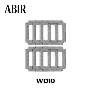 Lote de 6 mopas de microfibra originales para robot limpiacristales ABIR WD10