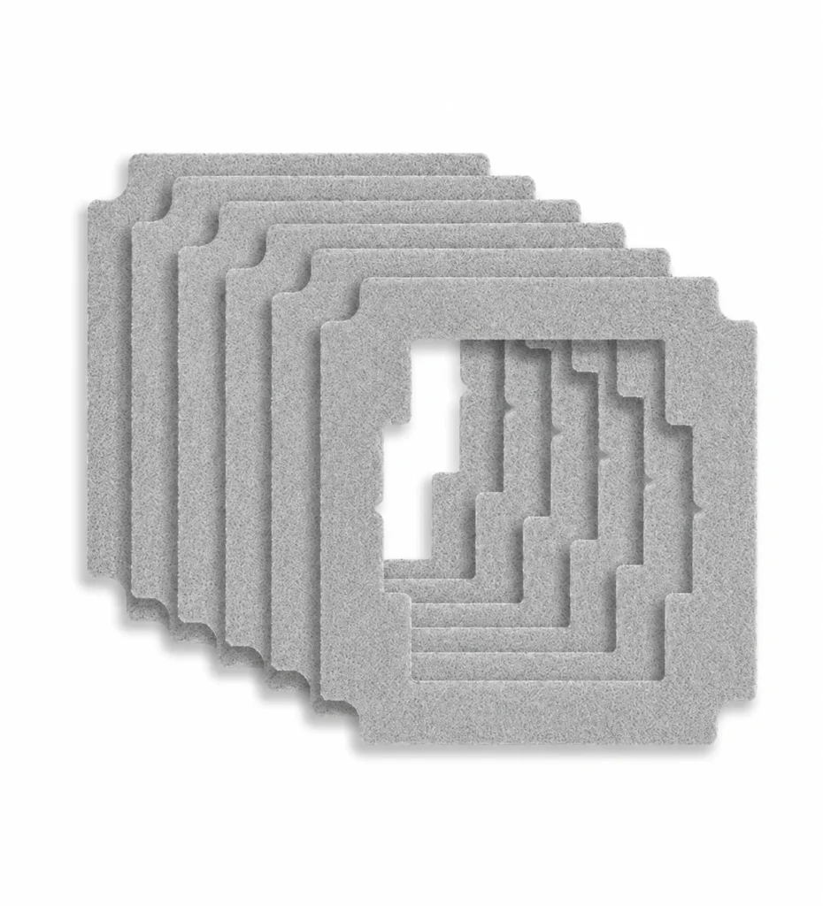 Paños de microfibra Liectroux S9 · Lote de 6