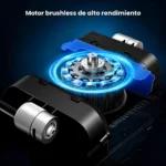 Motor brushless de alto rendimiento del ABIR WD10, vista despiezada